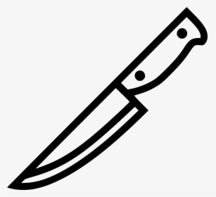Chef Knife - Knife Vector Png White, Transparent Png, Free Download