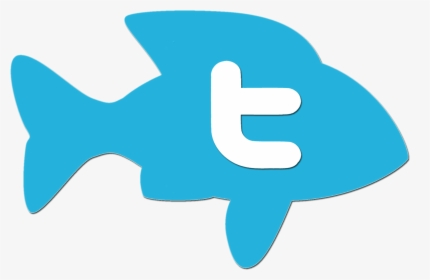 Twitter Fish Logo, HD Png Download, Free Download
