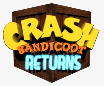 There Is A New Article About Aku Aku On The Official - Crash Bandicoot Returns Logo, HD Png Download, Free Download
