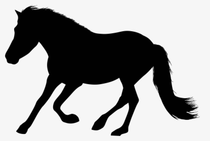 Silhouette Clip Art Image - Mane, HD Png Download, Free Download