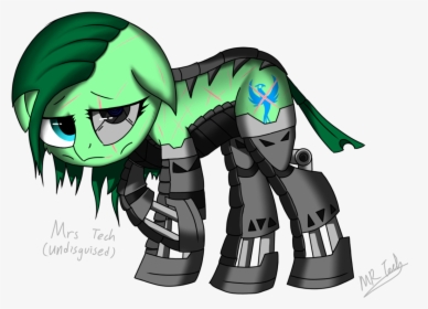 Hugo231929, Crossed Legs, Cybernetic Enhancement, Cyborg, - Cartoon, HD Png Download, Free Download