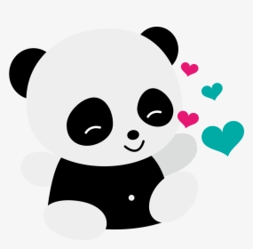 Cute Cartoon Cute Pandas Clipart, HD Png Download, Free Download