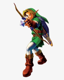 Link - Link Ocarina Of Time Bow, HD Png Download, Free Download