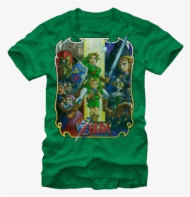 Ocarina Of Time Character T-shirt - Iphone Ocarina Of Time, HD Png Download, Free Download