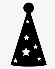 Transparent Party Hat Black And White Clipart - Svg Christmas Tree Free, HD Png Download, Free Download