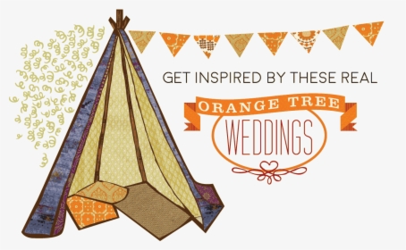 Get Inspired By These Real Orange Tree Weddings - Poster, HD Png Download, Free Download