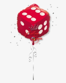 Red Dice - Dice Balloon, HD Png Download, Free Download