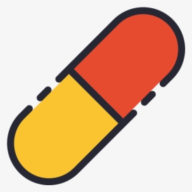 Pill 💊 Pills Pill Logo Icon Flat Dailyiconchallenge, HD Png Download, Free Download