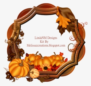 Thanksgiving Cluster Frames Png, Transparent Png, Free Download
