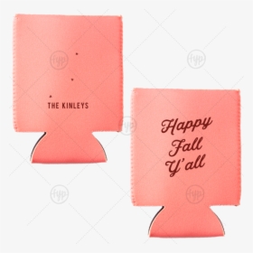 Our Personalized Coral Flat Can Cooler With Matte Merlot - Paper, HD Png Download, Free Download