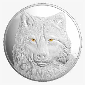 In The Eyes Of The Timber Wolf - Coin, HD Png Download, Free Download