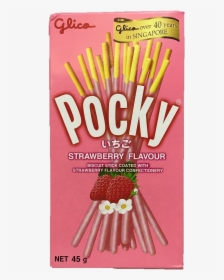 Glico Pocky Strawberry 45g "  Title="glico Pocky Strawberry - Glico Pocky Strawberry, HD Png Download, Free Download