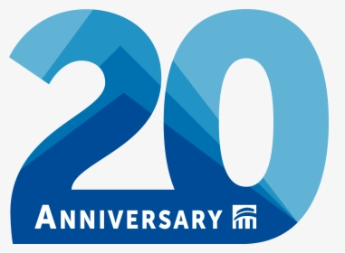 Image - 20th Anniversary Logo Color Blue, HD Png Download, Free Download