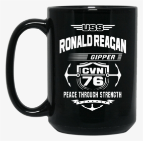 Uss Ronald Reagan Cvn-76 Coffee Mugs - Daddy You Are As Badass As Vegeta, HD Png Download, Free Download