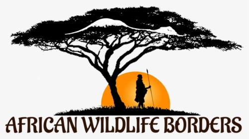 Transparent Africa Tree Png - African Savanna Trees Silhouette, Png Download, Free Download