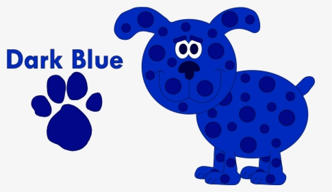 Dark Blue S My Transparent Background - Blue S Clues Dog, HD Png Download, Free Download
