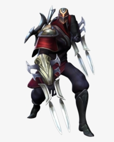 Zed The Master Of Shadows Clipart Lol - League Of Legends Zed Png, Transparent Png, Free Download
