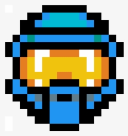 Halo Master Chief Pixel Art, HD Png Download, Free Download