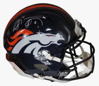 Shannon Sharpe Autographed Broncos Speed Proline Helmet - Denver Broncos, HD Png Download, Free Download