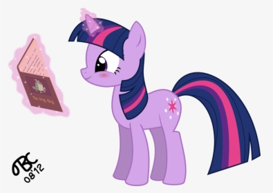 My Little Pony Twilight Reading A Book, HD Png Download, Free Download