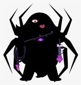 Halloween Amethyst Spider Tattoo - Illustration, HD Png Download, Free Download