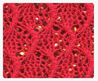 54 Knitted Red Sparkle -stiletto - Wool, HD Png Download, Free Download