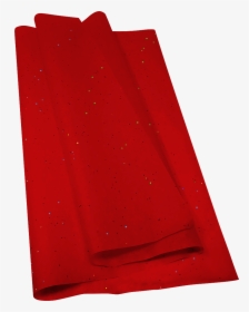 Red Sparkle Glitter Tissue Paper - Paper, HD Png Download, Free Download