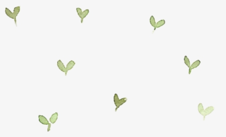 #drawing #spring #background #leaves #nature #green - Heart, HD Png Download, Free Download