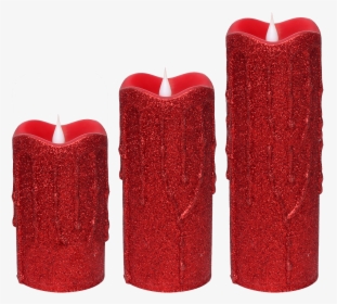 Red Glitter Candles, Red Glitter Candles Suppliers - Candle, HD Png Download, Free Download