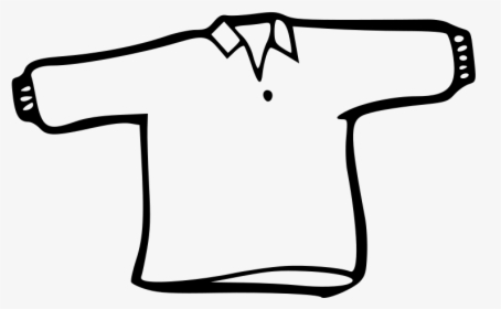 Shirt Outline - Shirt Clip Art, HD Png Download, Free Download