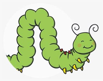 Caterpillar In Africa Png - Curly Caterpillar Cartoon, Transparent Png, Free Download