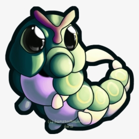 Caterpie - Cartoon, HD Png Download, Free Download