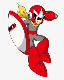 Protoman ~ Mbti, Enneagram, And Socionics Personality - Mega Man Proto Man, HD Png Download, Free Download