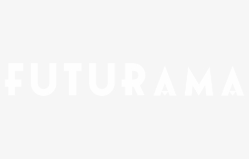 Logo Futurama - Futurama Logo Black And White, HD Png Download, Free Download