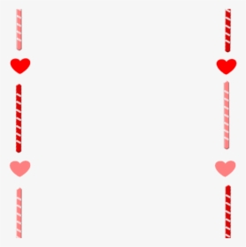 Valentines Borders Clip Art Day Border Clipart Animations - Valentines Day Border, HD Png Download, Free Download