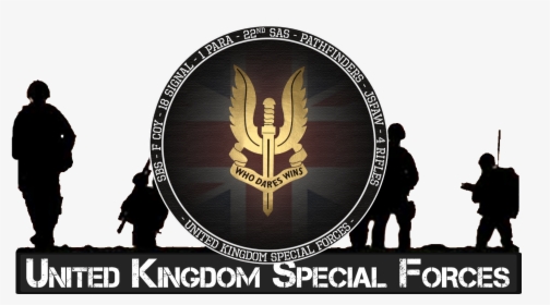 Uksf Banner Logo - Uk Special Forces Logo, HD Png Download, Free Download