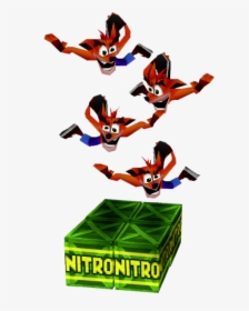Crash Bandicoot Png Transparent Nitro - Crash Bandicoot Body Slam Nitro, Png Download, Free Download