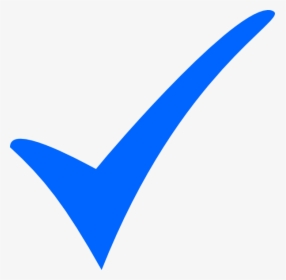 Blue Tick Icon - Tick Png, Transparent Png, Free Download