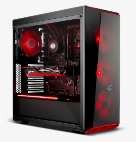 Computer Device,barebone Computer,computer Cooling,cpu,computer - Cooler Master Masterbox Lite 5, HD Png Download, Free Download