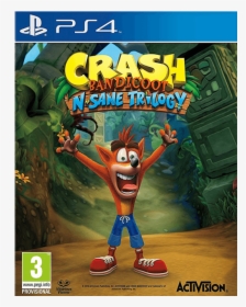 Crash Bandicoot N Sane Trilogy Rating, HD Png Download, Free Download