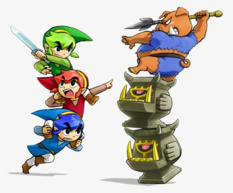 Legend Of Zelda Triforce Heroes, HD Png Download, Free Download