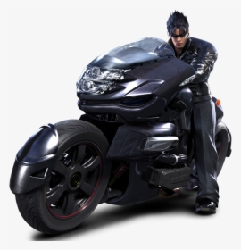 Motorbiker On Motorcycle Png Image, Man On Motorcycle - Jin Kazama De Tekken 6, Transparent Png, Free Download