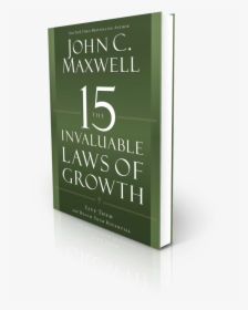 15 Invaluable Laws Of Growth - John C Maxwell, HD Png Download, Free Download
