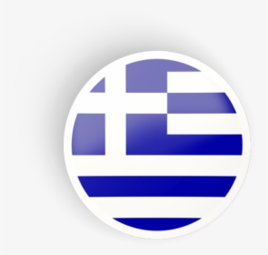 Round Concave Icon - Greece Circle Flag Png, Transparent Png, Free Download