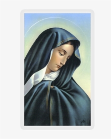 Mary Ave Maria Prayer Queen Of Heaven Salve Regina - Our Lady Of Sorrows, HD Png Download, Free Download