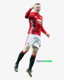 Manchester United Rooney 2017 Png , Png Download - Rooney Man Utd Png, Transparent Png, Free Download
