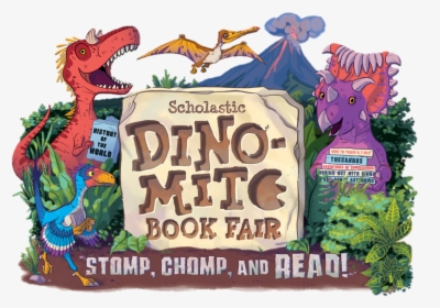 Picture - Scholastic Dino Mite Book Fair, HD Png Download, Free Download