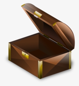 Empty Treasure Chest Png, Transparent Png, Free Download