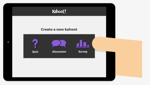 Use Kahoot For Collaborative Mobile Learning - Create Kahoot, HD Png Download, Free Download