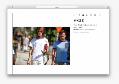 Vogue Italia Logo Png, Transparent Png, Free Download